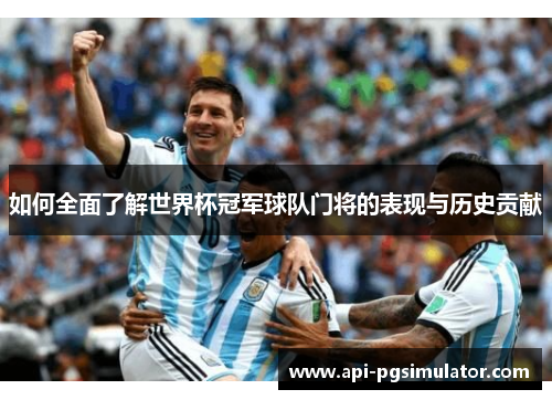 如何全面了解世界杯冠军球队门将的表现与历史贡献