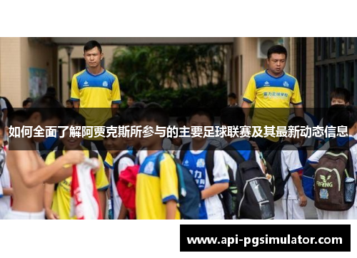 如何全面了解阿贾克斯所参与的主要足球联赛及其最新动态信息